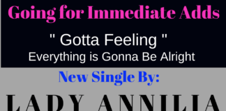 Music: “Gotta Feeling, Everything is Gonna Be Alright”