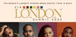 The WORLD’S LARGEST POETRY TOUR returns to London, UK this 7th May 2022