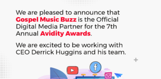 Gospel Music Buzz Named Official Digital Media Partner for 7th Annual Avidity Awards