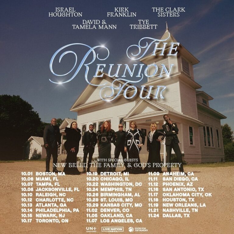 Kirk Franklin 'The Reunion Tour' 2023 Tickets On Sale Now Gospel