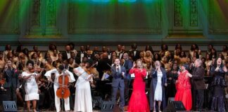 A Night of Inspiration, Carnegie Hall-Ray Chew leads 5th year, with Regina Belle, Shirley Caesar, Erica Campbell, Melvin Crispell, III, Doug E. Fresh, and more