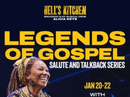 HELL’S KITCHEN PRESENTS “LEGENDS OF GOSPEL WEEK” SALUTE AND TALKBACK SERIES HONORING SOME OF GOSPEL’S MOST CELEBRATED VOICES