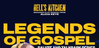 HELL’S KITCHEN PRESENTS “LEGENDS OF GOSPEL WEEK” SALUTE AND TALKBACK SERIES HONORING SOME OF GOSPEL’S MOST CELEBRATED VOICES