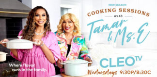 Tamar Braxton & Ms. E Return with Season 2 of ‘COOKING SESSIONS WITH TAMAR & MS. E’ on CLEO TV
