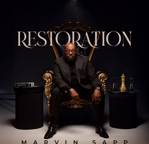 MARVIN SAPP’S NEW ALBUM – RESTORATION – NOW AVAILABLE TO PRE-SAVE/PRE-ORDER!