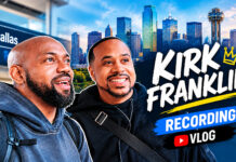 Kirk Franklin Recording Vlog | Dallas Trip